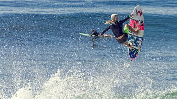 Surfer girl